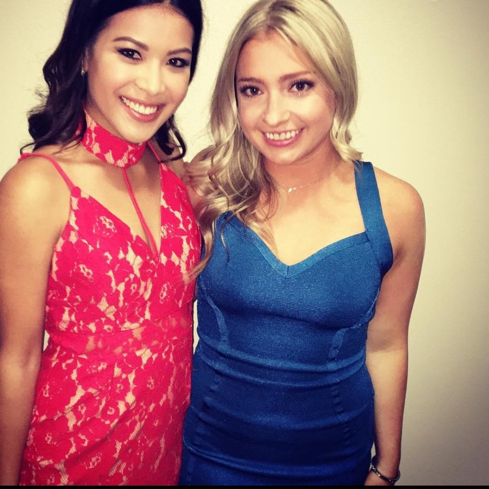 Blue Bandage Dress